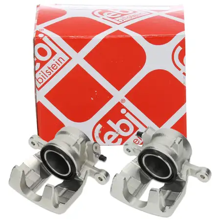 2x febi brake calipers, 57 mm diameter, for Mercedes-Benz A-Class W169 A150, A160, A160CDI (front)