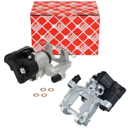 2x febi Bremssattel &Oslash; 38mm f&uuml;r VW Golf 7 T-Roc Touran A3 8V Q2 Ateca Leon 5F Karoq hinten