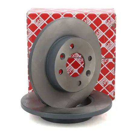 febi 09071 Brake Disc Set for RENAULT Clio 1, 2; Megane 1; Thalia 1; Twingo 1 (front)