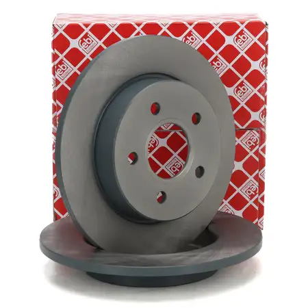 febi 24619 Bremsscheiben Satz f&uuml;r FORD Focus 2 MK2 C-Max DM2 hinten