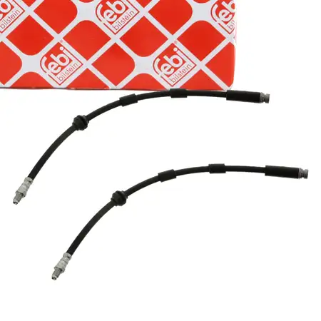 2x febi 46210 Bremsschlauch Bremsleitung f&uuml;r FORD Mondeo 3 MK3 vorne 1444730