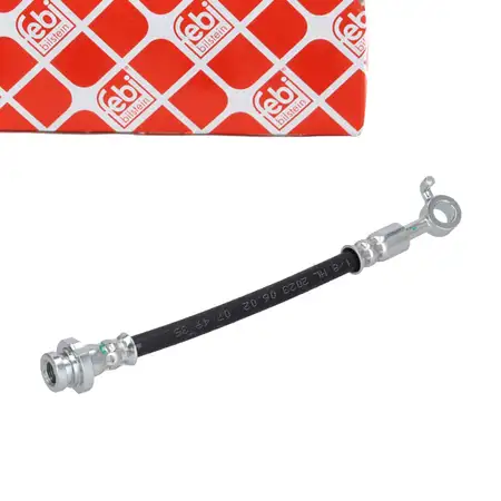 febi 185032 Bremsschlauch Bremsleitung f&uuml;r NISSAN Qashqai 2 J11 hinten au&szlig;en links