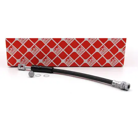 febi 108079 Bremsschlauch f&uuml;r VW Golf 7 8 A3 Ateca Leon Karoq Octavia 4 hinten 5Q0611775Q