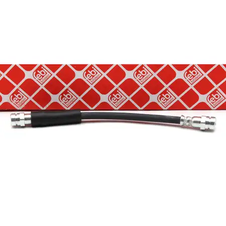 febi 23156 Bremsschlauch f&uuml;r VW Golf 5 6 Passat B6 B7 8P Leon Octavia 2 hinten 1K0611775C