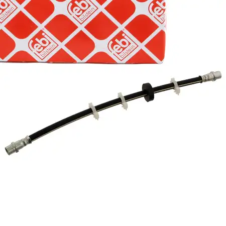 febi 34368 Bremsschlauch f&uuml;r VW Transporter T4 16 Zoll PR-2E3 vorne rechts 7D0611702B