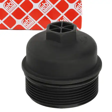 febi 196335 Deckel &Ouml;lfiltergeh&auml;use Geh&auml;use f&uuml;r AUDI A4 B8 B9 A5 A6 C7 Q5 03N115433B