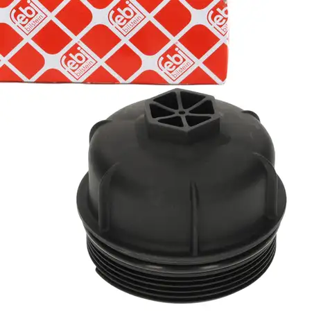 febi 197639 Deckel &Ouml;lfiltergeh&auml;use f&uuml;r FIAT Tipo 356 357 1.6D Motorcode:55260384 55231346