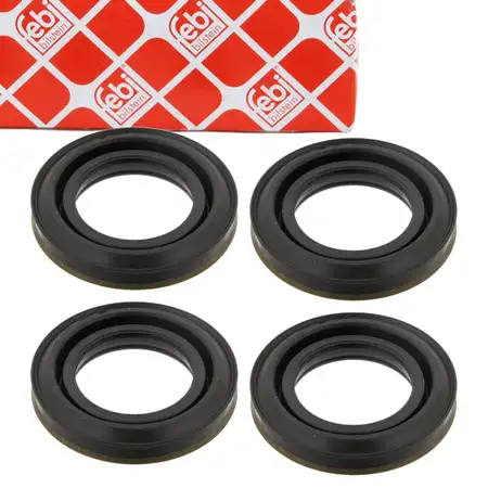 4x febi 31721 Dichtring f&uuml;r MERCEDES Kerzenschacht W202 W203 SPRINTER 901-904 1110160721