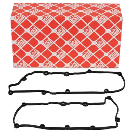 2x febi Ventildeckeldichtung f&uuml;r AUDI A4 A5 A6 A7 A8 Q5 Q7 PORSCHE Cayenne Touareg 3.0 TDI