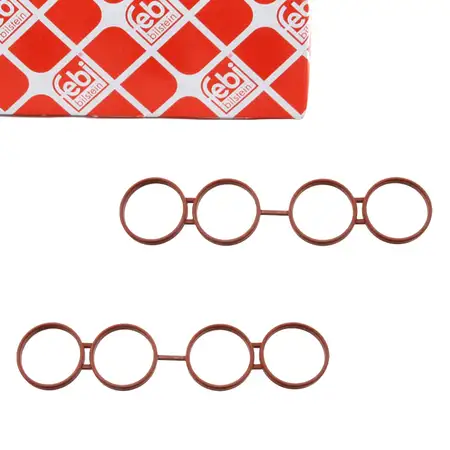 2x febi 28705 Dichtung Ansaugkr&uuml;mmer f&uuml;r MERCEDES A-Klasse W168 Vaneo CDI OM668 6680980065