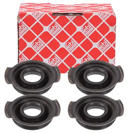 4x febi 173986 Dichtung Einspritzd&uuml;se f&uuml;r FORD Mondeo 3 Transit JAGUAR X-Type 2.0-2.4D
