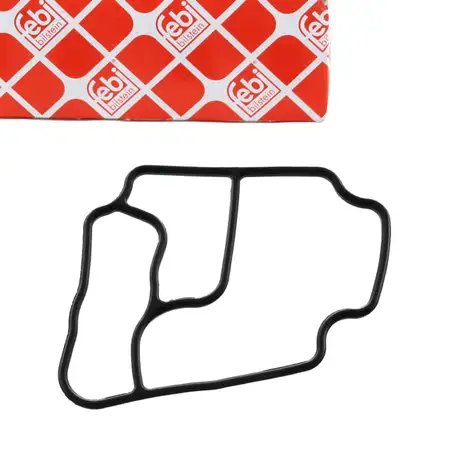 febi 100513 Dichtung &Ouml;lfiltergeh&auml;use f&uuml;r BMW 3er E36 E46 5er E34 E39 E60 X5 11421719855