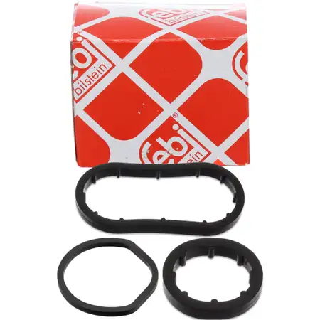 febi Oil Cooler Control Unit Gasket Kit for MERCEDES W202, W203, W210, M112, M113