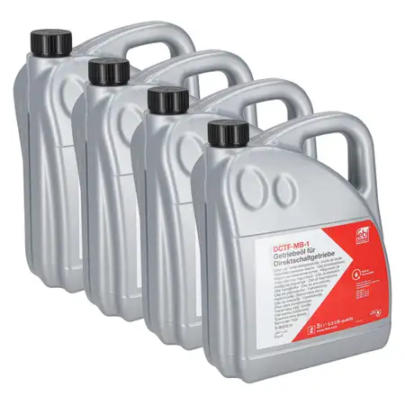 20L febi 184249 DCTF-MB-1 Doppelkupplungsgetriebe&ouml;l f&uuml;r MB 236.22