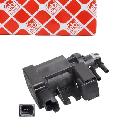 febi Pressure Transducer Solenoid Valve for CITROEN C2, C3, 2 Xsara C3 Pluriel, PEUGEOT 1.4/2.0 HDi