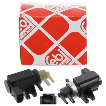 2x febi Druckwandler Magnetventil f&uuml;r VW Golf 4 AUDI A3 8L1 Leon 1M Octavia 1 1.9 TDI