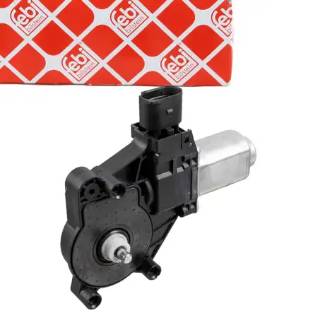 febi 180217 Fensterhebermotor f&uuml;r BMW 1er E87 3er E90 E91 X1 E84 vorne rechts 67626927028