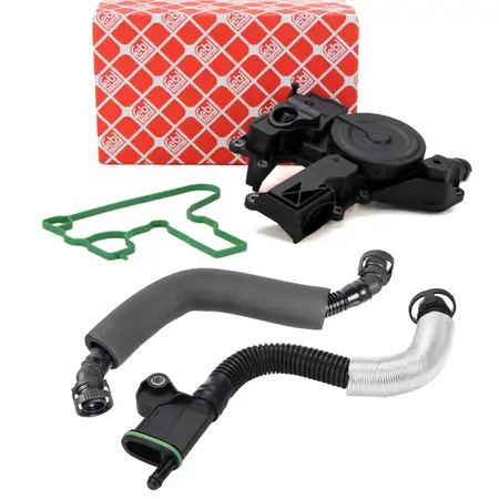 febi &Ouml;labscheider + Schl&auml;uche f&uuml;r VW Golf 6 GTI Passat B6 B7 Tiguan 5N A3 8P 1.8/2.0 TSI