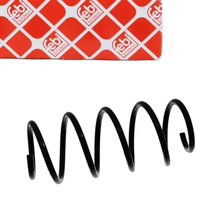 febi 46879 Fahrwerksfeder Schraubenfeder f&uuml;r OPEL Corsa C Vorderachse 312102