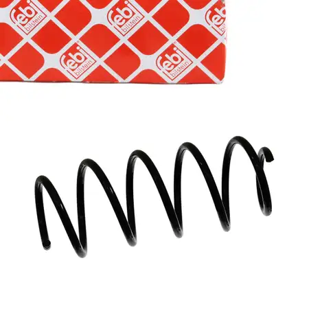 febi 46891 Fahrwerksfeder f&uuml;r FORD Fusion JU 1.4 TDCi bis 12.2012 Vorderachse 1371954