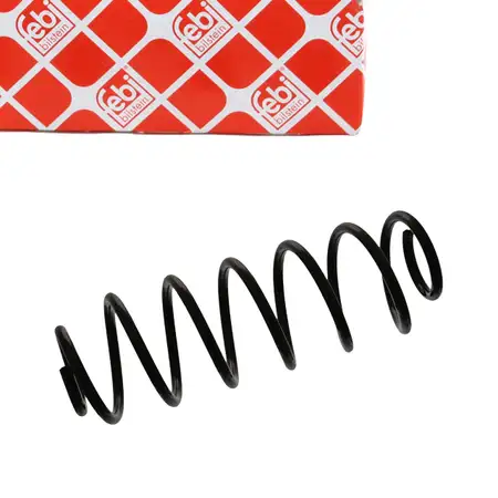 febi 46818 Fahrwerksfeder Schraubenfeder f&uuml;r FORD Fiesta 5 MK5 Hinterachse 1142853