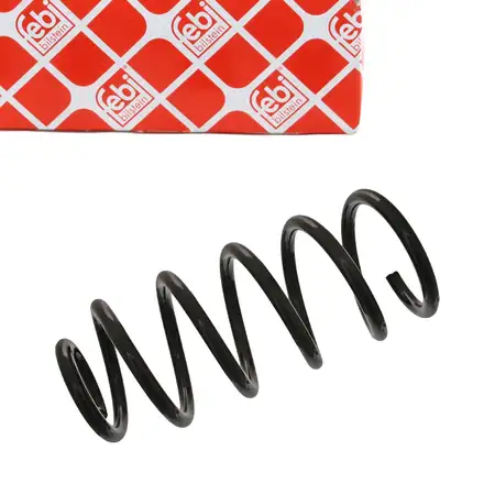 febi 46828 Fahrwerksfeder Schraubenfeder f&uuml;r MINI R50 Cooper One Hinterachse 31336756652