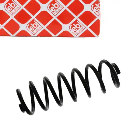febi 46947 Fahrwerksfeder Schraubenfeder f&uuml;r VW Passat Tiguan 5N Hinterachse 3C0511115AC