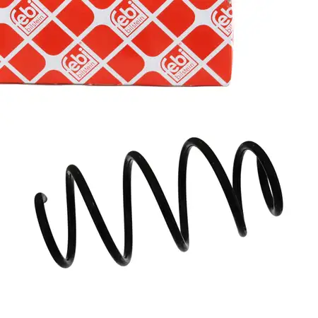 febi 46969 Fahrwerksfeder Schraubenfeder f&uuml;r CITROEN Berlingo Vorderachse 5002.XF