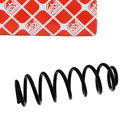 febi 46918 Fahrwerksfeder Schraubenfeder f&uuml;r SKODA Octavia 2 1Z3 Hinterachse 1K0511115BE