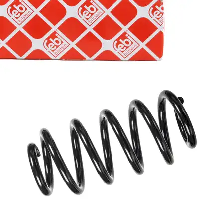 febi 47257 Fahrwerksfeder Schraubenfeder f&uuml;r AUDI A6 C6 4F2 4F5 Vorderachse 4F0411105CC