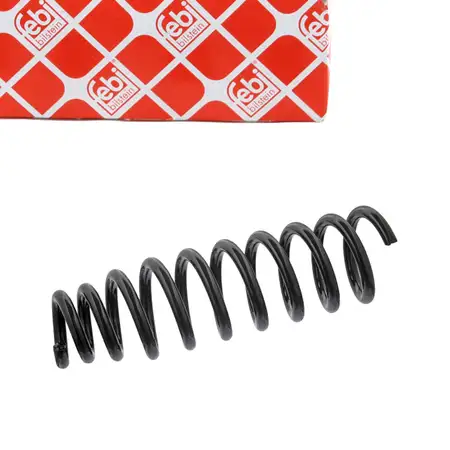 FEBI 47237 Fahrwerksfeder Schraubenfeder VW Touareg 7LA 7L6 7L7 Vorderachse 7L6411105K