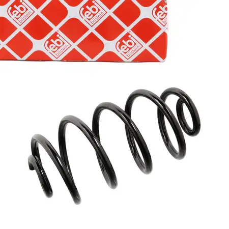 febi 104718 Fahrwerksfeder Schraubenfeder f&uuml;r OPEL Meriva A Hinterachse 424086