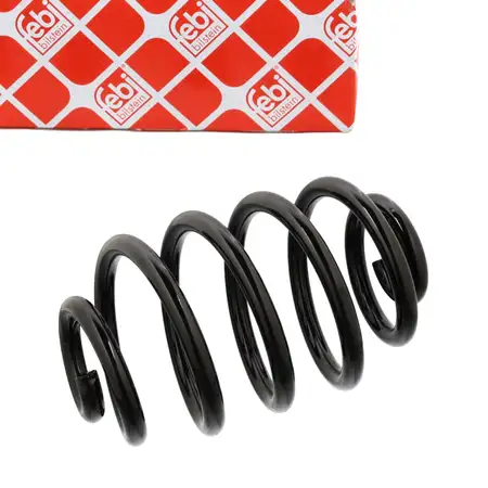 febi 104728 Fahrwerksfeder Schraubenfeder f&uuml;r RENAULT Clio 2 BB CB Hinterachse 7700435385