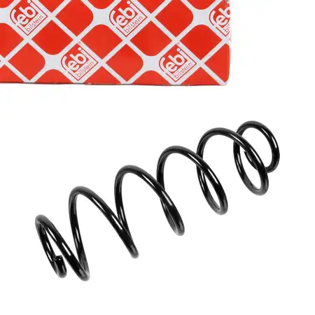 febi 174712 Fahrwerksfeder f&uuml;r VW Up! SEAT Mii SKODA Citigo Hinterachse 1S0511115AK