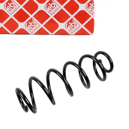 febi 174722 Fahrwerksfeder Schraubenfeder f&uuml;r VW Up! AUDI A3 8V Hinterachse 5Q0511121AM