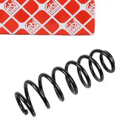 febi Fahrwerksfeder Feder f&uuml;r VW Golf 6 Golf Plus 5 Passat Tiguan SEAT Altea Hinterachse