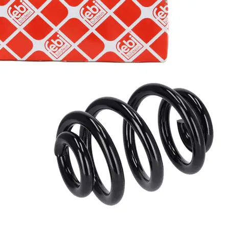 febi 186239 Fahrwerksfeder Schraubenfeder f&uuml;r VW Transporter Multivan T5 hinten 7E0511115K