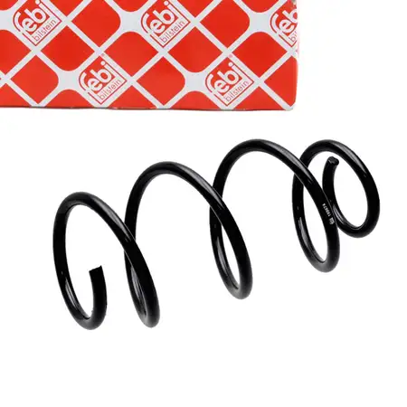 febi Fahrwerksfeder f&uuml;r VW Polo 5 AUDI A1 SEAT Mii SKODA Fabia 3 E-Citigo vorne 6R0411105M