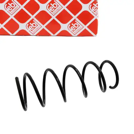 febi 37392 Fahrwerksfeder Schraubenfeder f&uuml;r RENAULT Clio 2 Vorderachse 7700417229