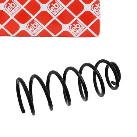 febi 37396 Fahrwerksfeder f&uuml;r VW Golf 3 4 Passat B3/B4 Bora 1 Vento SKODA Octavia 1 vorne