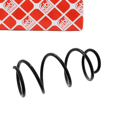 febi 37411 Fahrwerksfeder Schraubenfeder f&uuml;r RENAULT Clio 3 Grand/Modus vorne 8200140545