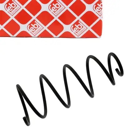 febi 38581 Fahrwerksfeder Schraubenfeder f&uuml;r CITROEN C4 1 C4 Coupe PEUGEOT vorne 5002.GL