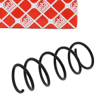 febi 38888 Fahrwerksfeder Schraubenfeder f&uuml;r RENAULT Clio 2 BB CB Vorderachse 7700417230