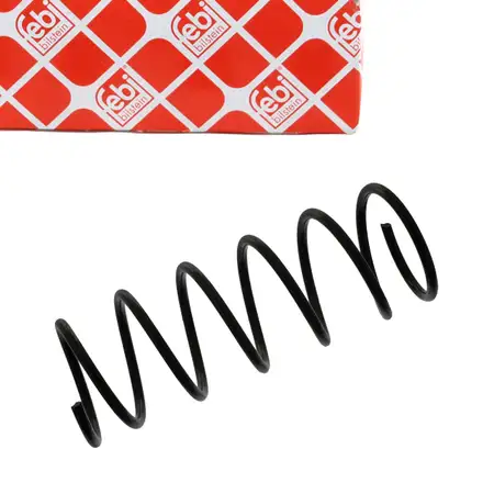 febi Fahrwerksfeder Schraubenfeder f&uuml;r CITROEN Berlingo PEUGEOT Partner vorne 5002.N2