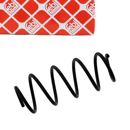febi Fahrwerksfeder Schraubenfeder f&uuml;r SKODA Fabia 1 6Y2 6Y3 6Y5 Vorderachse 6Q0411105AE