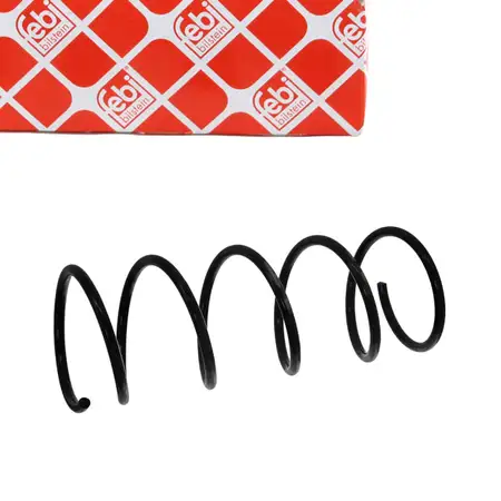 febi 39570 Fahrwerksfeder Schraubenfeder f&uuml;r PEUGEOT 206/SW Vorderachse 9630213680