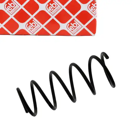 febi 39638 Fahrwerksfeder f&uuml;r RENAULT Kangoo Rapid NISSAN Kubistar Vorderachse 82006-66438