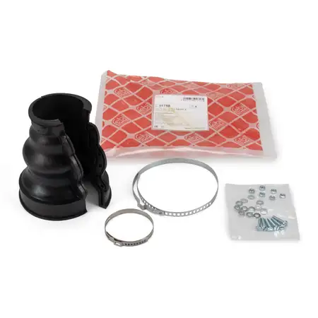 febi 01758 Achsmanschetten Satz f&uuml;r PORSCHE 356 VW K&auml;fer hinten GETRIEBESEITIG PCG341911