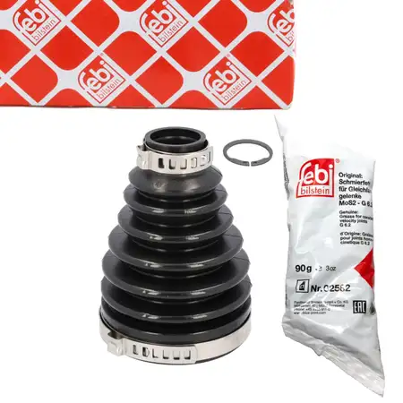 febi Achsmanschette Satz f&uuml;r SUZUKI Ignis 3 MF FF Swift 5 1.2 vorne rechts getriebeseitig