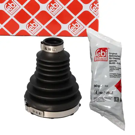 febi Achsmanschette Satz f&uuml;r JAGUAR XE X760 XF 1 2 XF Sportbrake XJ vorne getriebeseitig